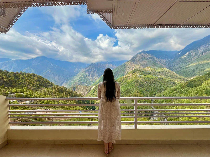 3 Star Hotels In McLeodganj Dharamshala-FabHotel The Eden-Balcony View (2)